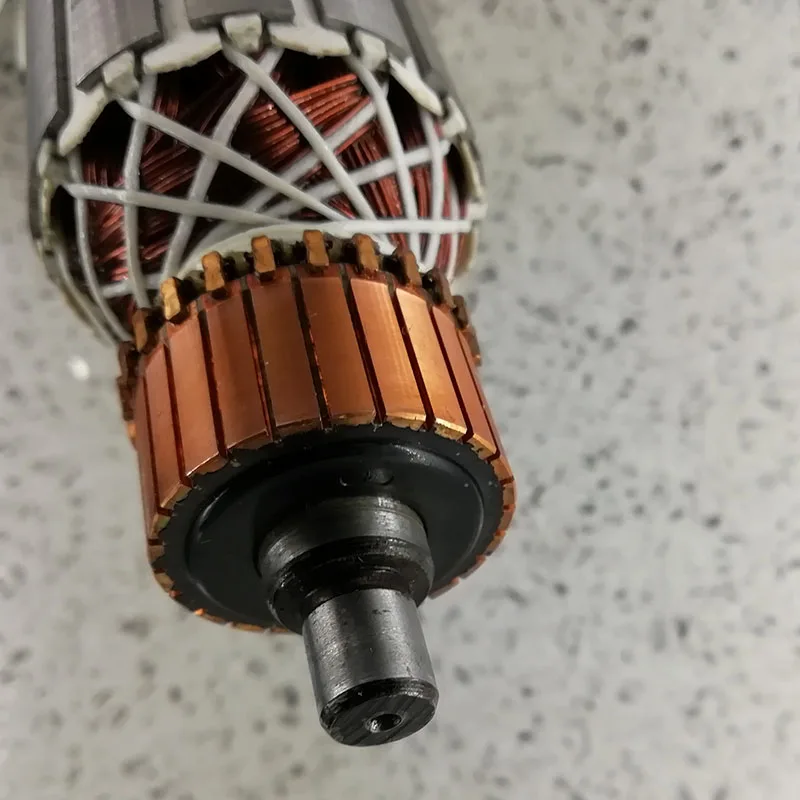 AC220-240V Armature โรเตอร์ Anchor Stator แทนที่ Makita GA5010โรเตอร์เครื่องบดมุมอุปกรณ์เสริม