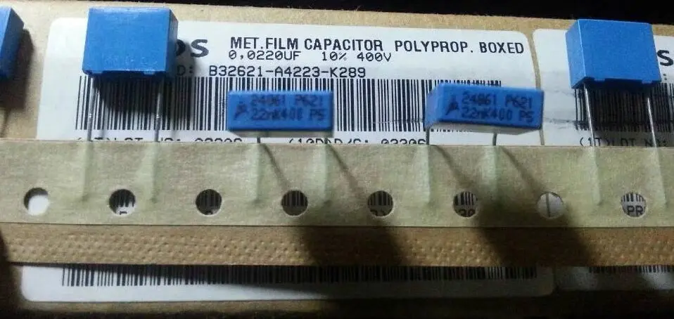 50/PCS B32621A6223J 0.022 فائق التوهج 22NF 630V P10 B72205S0131K101 S05K130 0.022 فائق التوهج 22NF 400V 22NK400 P10MM 223