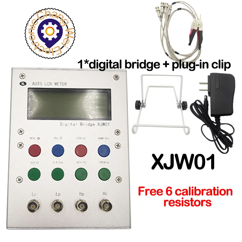 

XJW01 digital bridge 0.3% LCR tester resistance inductance capacitance ESR meter finished product,Free shipping in some areas.