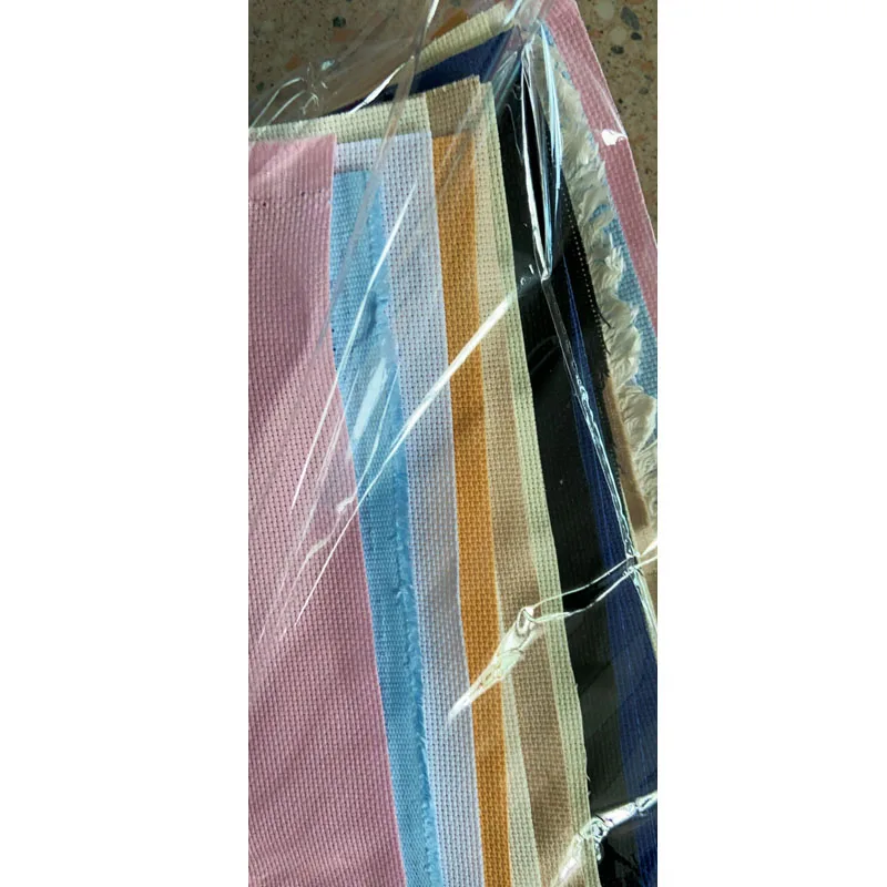 

TT TOP 30.87usd/pcs 200*150cm 1pcs/color 18CT/14ct/11ct colorfully cross stitch Aida canvas fabric embroidery canvas