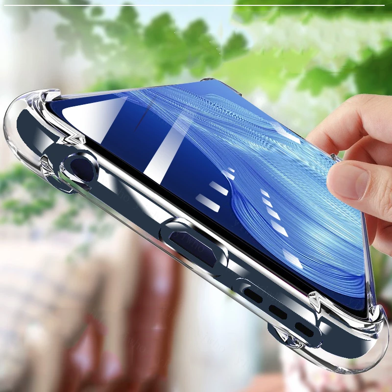 Silikonowe ultracienkie przezroczyste miękkie etui na Oppo Realme 7 5G 7i globalnego 7Pro 8 8 Pro 6 6i C21 C 21 pokrywa tylna z TPU przypadku na