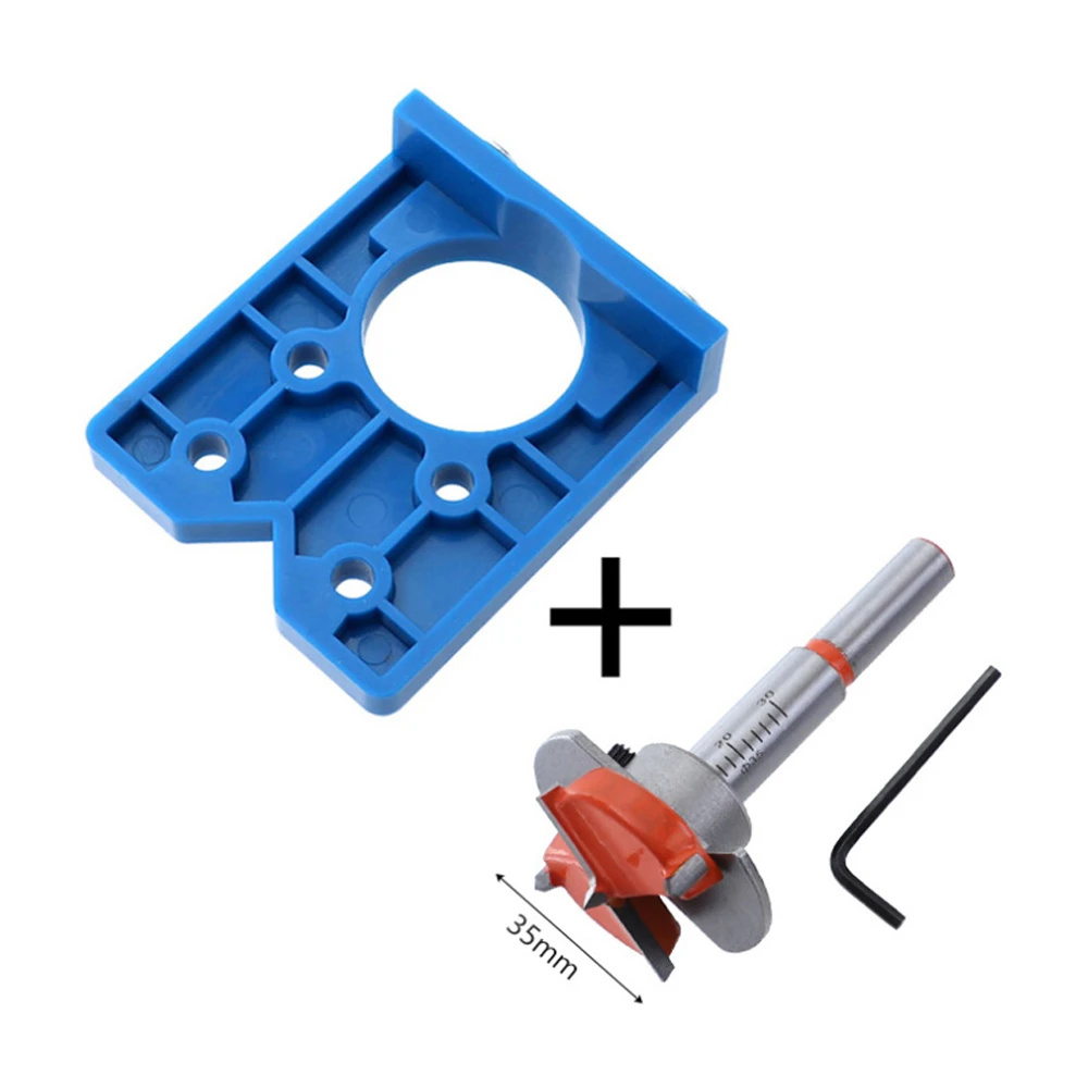35mm cerniera guida di foratura guida nascosta cerniera guida di perforazione localizzatore falegnameria apri fori porta accessori per armadi strumento