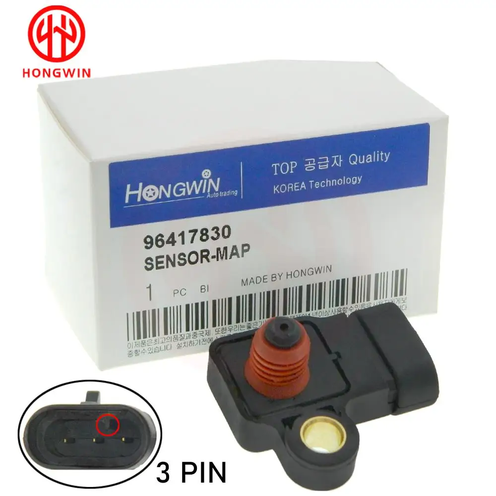 Car MAP Sensor 96417830,25184082 For Chevrolet Daewoo Aveo5 Lacetti Nubira Optra Kombi 1.8L 2004 2005 2006 2007 2008 2009 2010