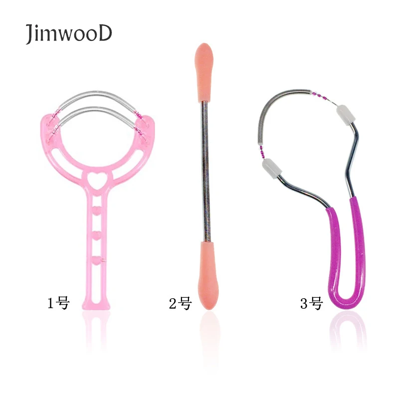 Jimwood 1pc Face Facial Hair Spring Remover Stick Removal Threading Beauty Tool Epilator cream hair removal tool