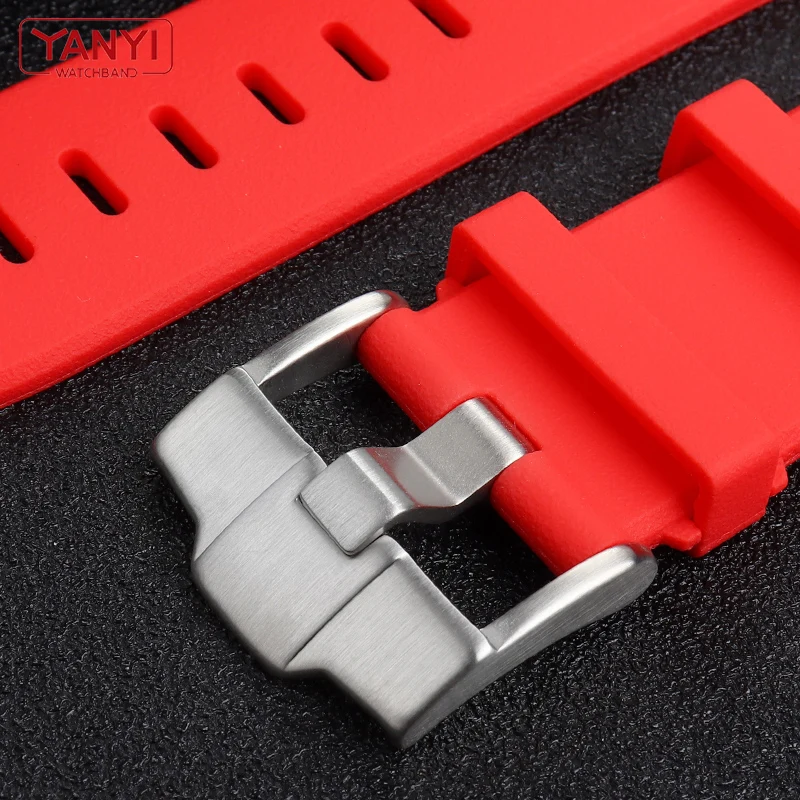 Rubber Watch Strap 28mm Watchband for AP 15703 26470SO Royal Oak offshore men's sports watch High-quality strap bracelet