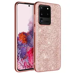 Glitter Case for Samsung Galaxy S24 S23 S22 S21 FE S20 Ultra Note 20 Plus A54 A33 A52 A73 A14 A24 A34 A13 A53 Hard Plastic Cover