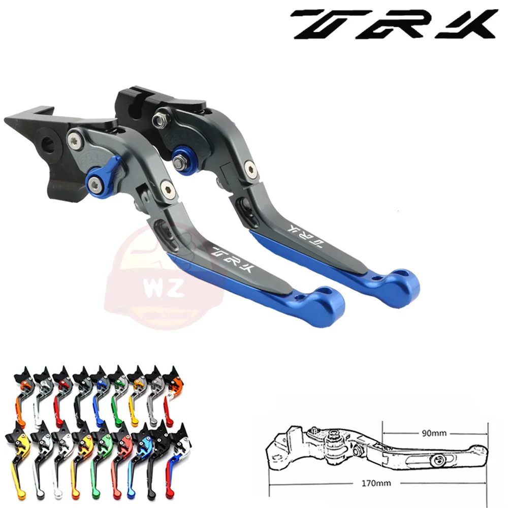 

Extendable CNC Motorcycle Adjustable Clutch Brake Levers For Benelli Jinpeng 502 TRK502 TRK 502 ADV