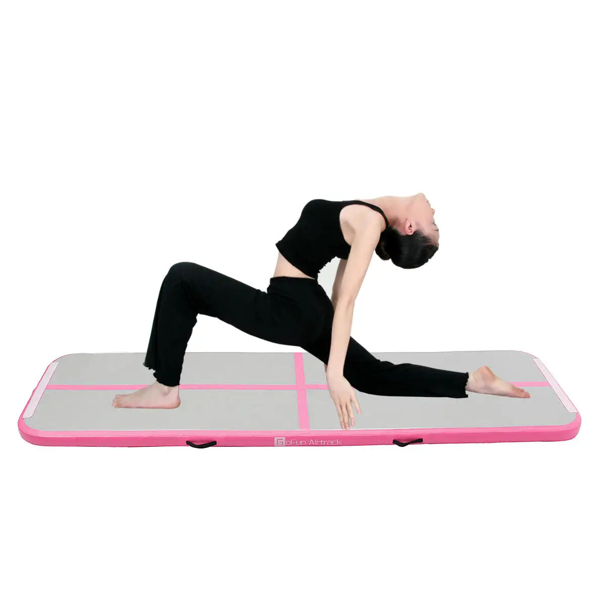 

Portable Inflatable Air Track Mats Customized Logo Air Tumbling Floor 6M,7M,8M Gymnastics Yoga Track Fitness Equipment Free Pump