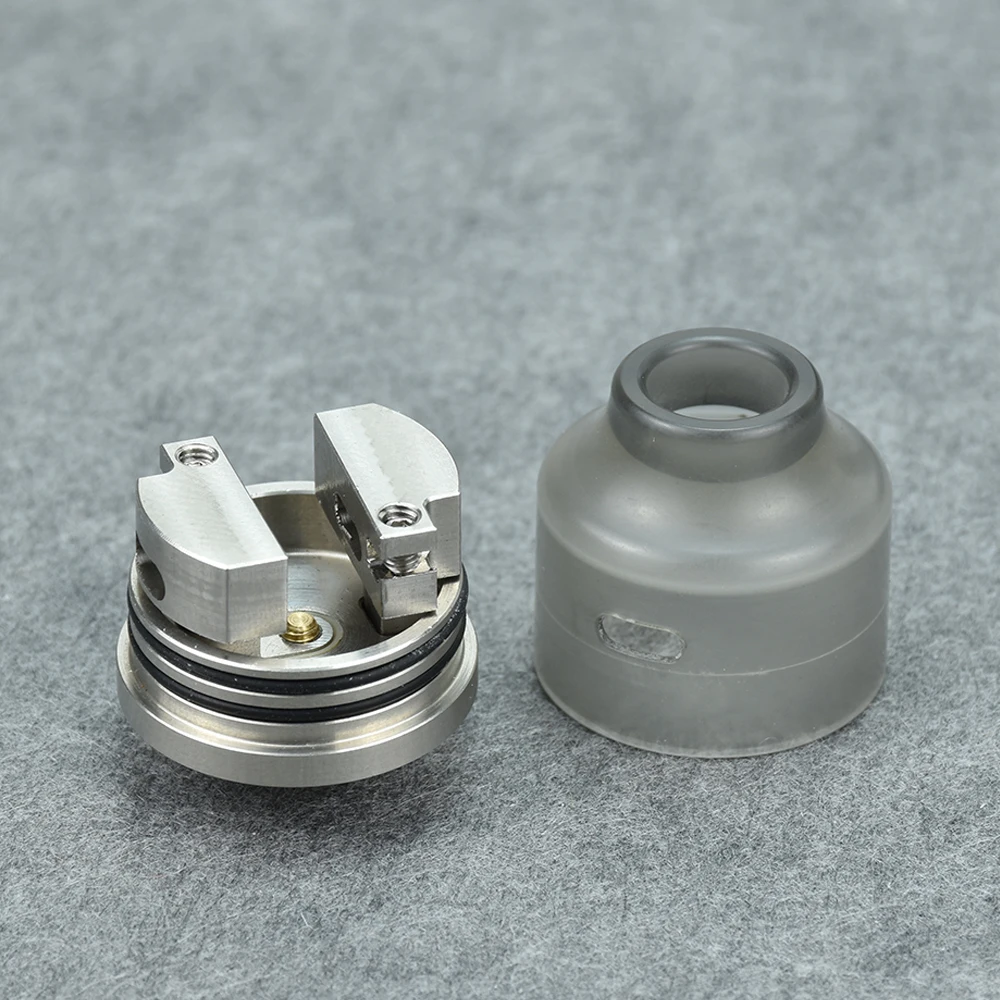 22MM WASP Nano RDA Mini Atomizer Single Coil Rebuildable Tank With BF Squonk Pin 316 ss vs Apocalypse RDA Dead Rabbit V2 BF RDA
