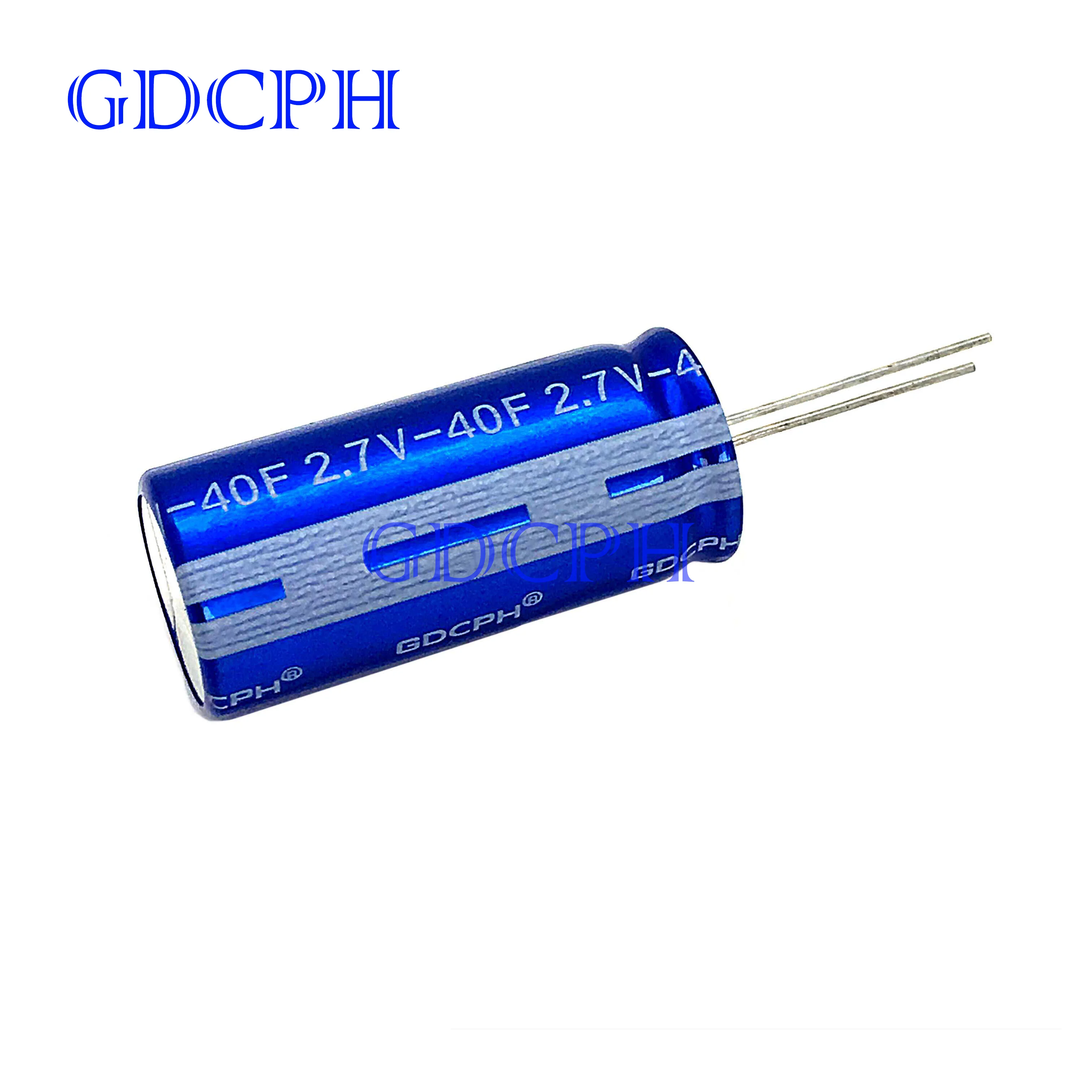 Super Capacitors 2.7V Series 10F 40F 50F 60F 100F 120F 360F 400F 500F 2.7V ตัวเก็บประจุ