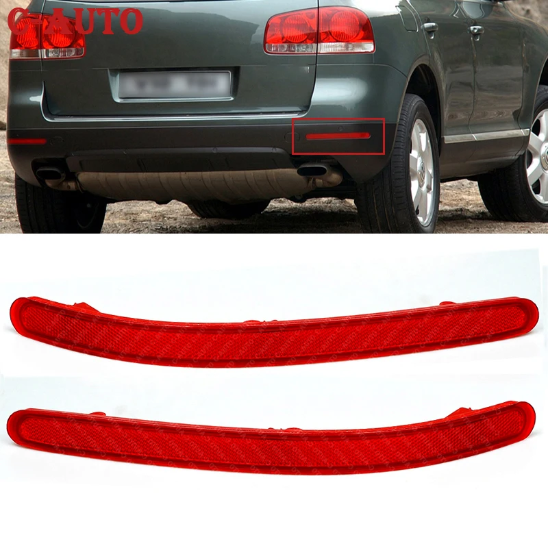 Car Left Right Tail Stop lamp Rear Bumper Reflector Light rear brake For VW Touareg 2002-2010 Car-Styling 7L6945106A 7L6945105A