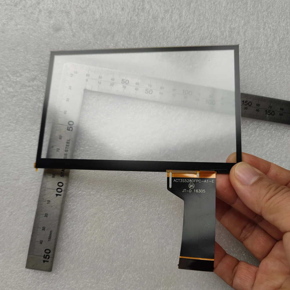 6.3 Inch 40 Pins Glass Touch Screen Panel Digitizer Lens For TDO-WVGA0633F00039 WVGA0633F00045 LCD