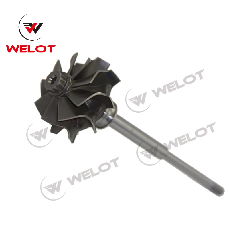 17201-33020 Turbo Shaft Wheel 17201-33010 Turbine Wheel WL3-1673 Turbo Parts For Toyota Yaris D4-D 55 KW 75 HP NLP20 1364 ccm