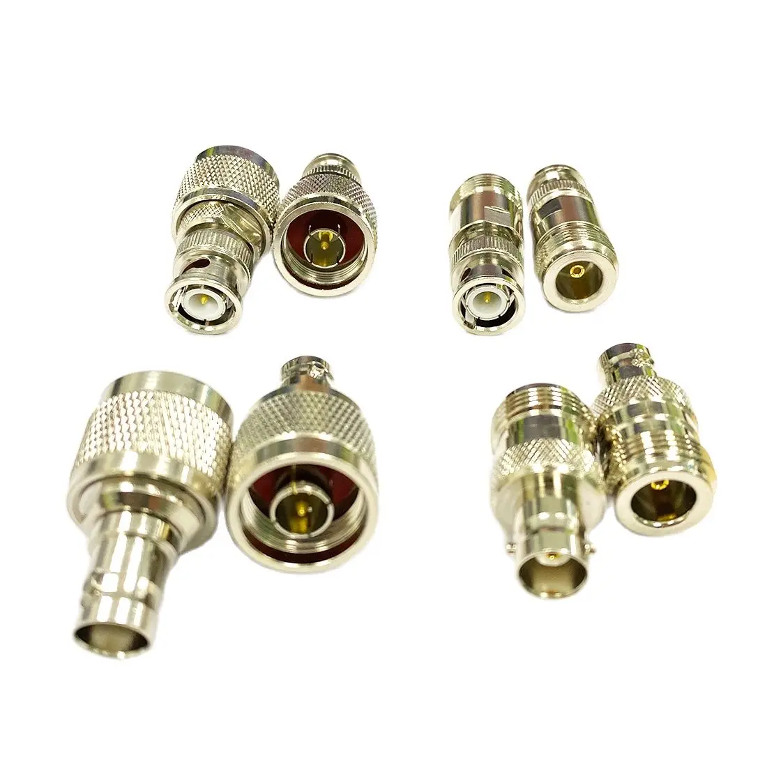 2 Stuks N Type Man Vrouw Naar Connector Bnc Plug Jack Rf Coaxiale Adapter Converter Straight Nieuwe Groothandel Prijs