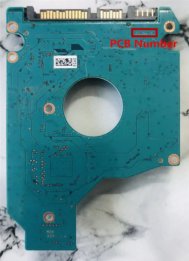 G002915A/Toshiba, печатная плата для жесткого диска MK6461GSYN , MK3265GSX , MK5061GSYN