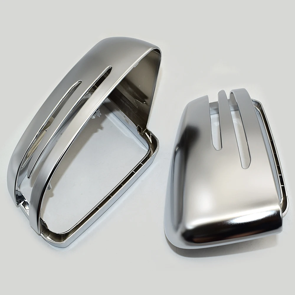 

Replacement W212 W221 C117 X204 W176 W246 W204 X156 Matt Chrome Mirror cover Cap for Merceded Benz A B C E S CLA GLK GLA Class