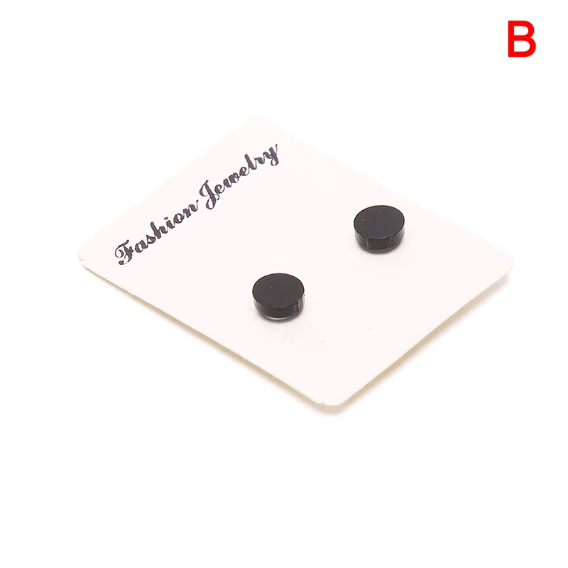 PunK Strong Magnet Magnetic Ear Stud Non Piercing Earring Fake Earring Gift 1 Pair