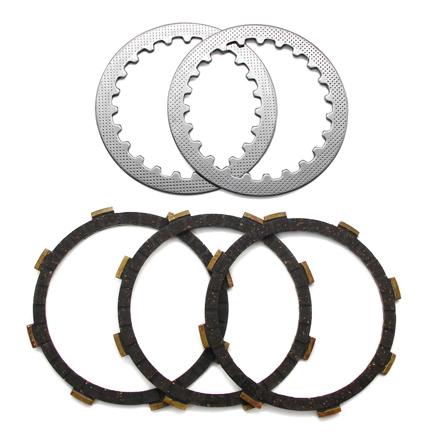 Motorcycle Clutch Friction Disc Plate Kit For Yamaha RD60A RD60B RZ50 TDR50 TY80 TY80B TY80A TY50 TY50M TZ50 3XM TZR50 4EU 3TU