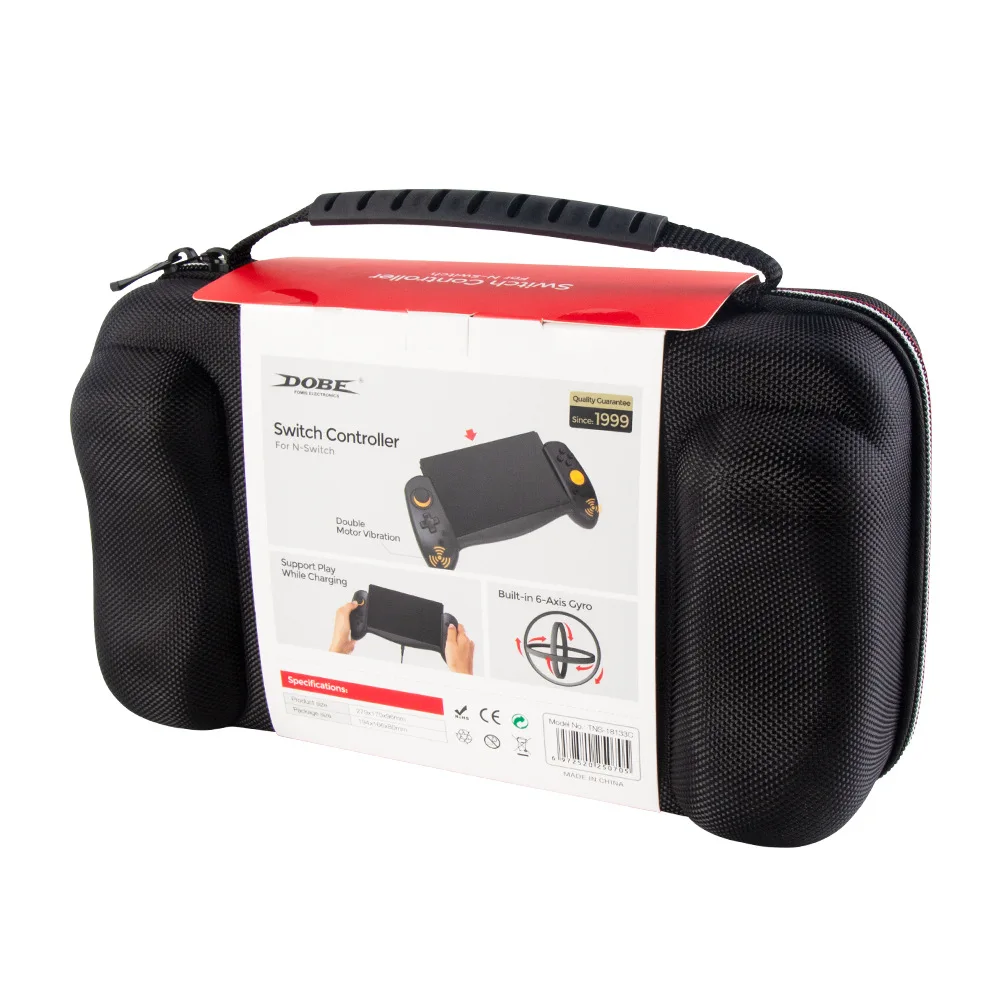 Ergonomiczny uchwyt konsola do gier TYPE-C typ interfejsu dla DOBE TNS-18133/TNS-18133C przełącznik
