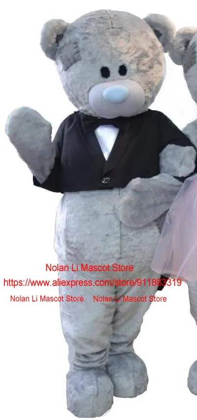 Hochwertiges Teddybär-Maskottchen-Kostüm, Cartoon-Anime-Cosplay-Kleid, Weihnachten, Halloween, Geburtstag, Party, Erwachsene, Größe 1069