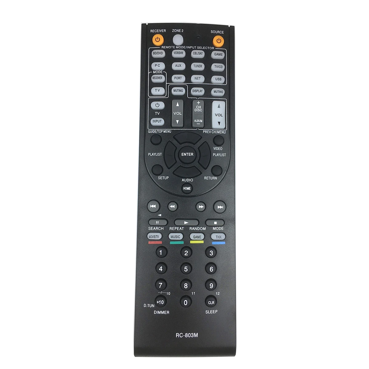 New Remote Control RC-803M for Onkyo AV Receiver TX-NR609 TX-NR609B HT-S7409 HT-S8409