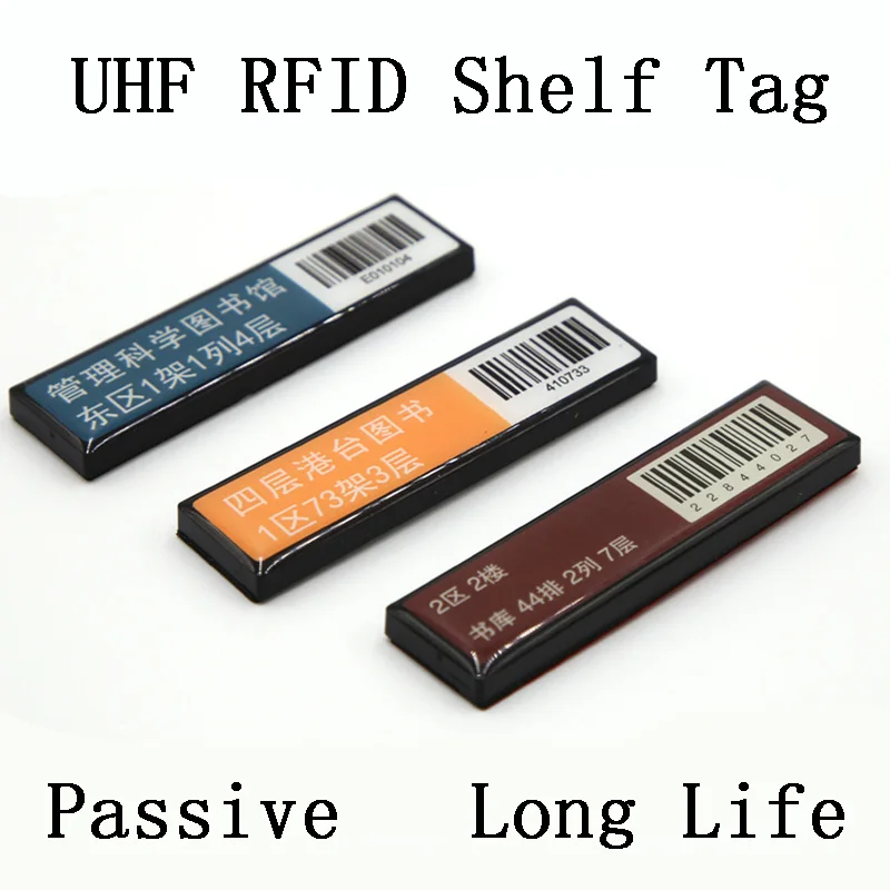 

Этикетка для книжной полки UHF RFID, пассивное дальнее считывание, диапазон 85*22*7 мм, для складов, инвентаризации, библиотеки, магазина, розничная антиметеостанция