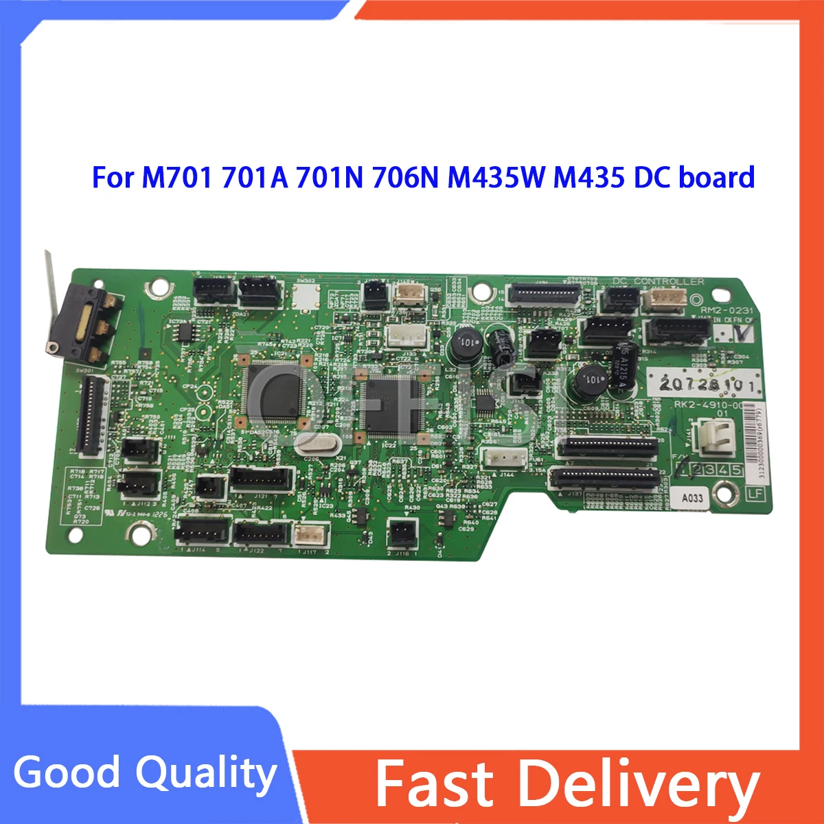 RM2-0231 DC Control Board for HP M701 701A 701N 706N M435W M435 701 DC control board print parts