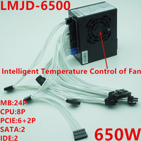 New Original PSU For Lingmaojingdian ITX SFX 550W 650W Power Supply LMJD-6500 LMJD-5500