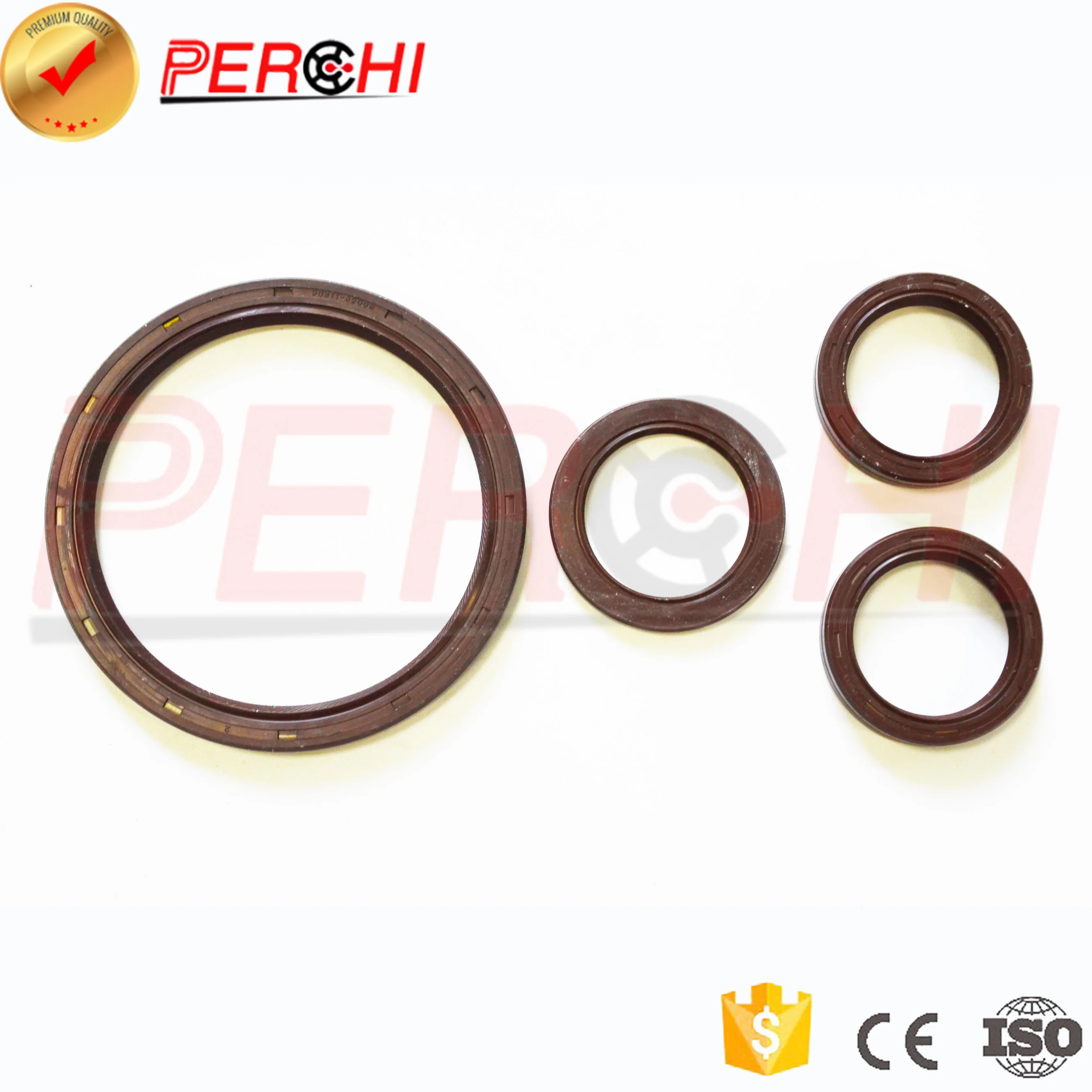 

For TOYOTA 1MZ Front crankshaft oil seal 40x55x6 90311-40022 Rear crankshaft oil seal 92X110X9 90311-92007 Camshaft oil seal