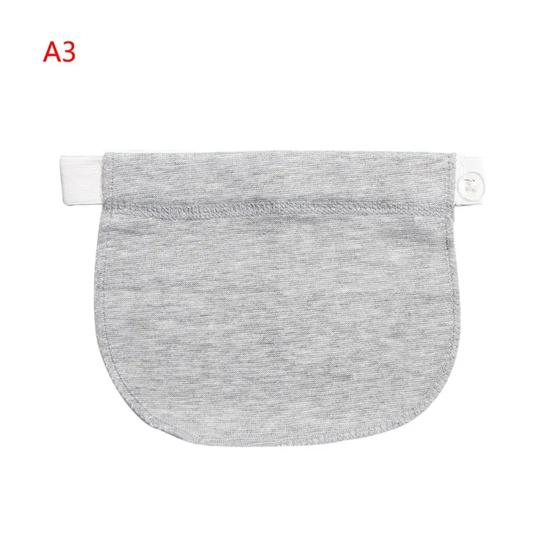 Ceinture de grossesse réglable, pantalon élastique, bouton arc-en-ciel, 1 pièce