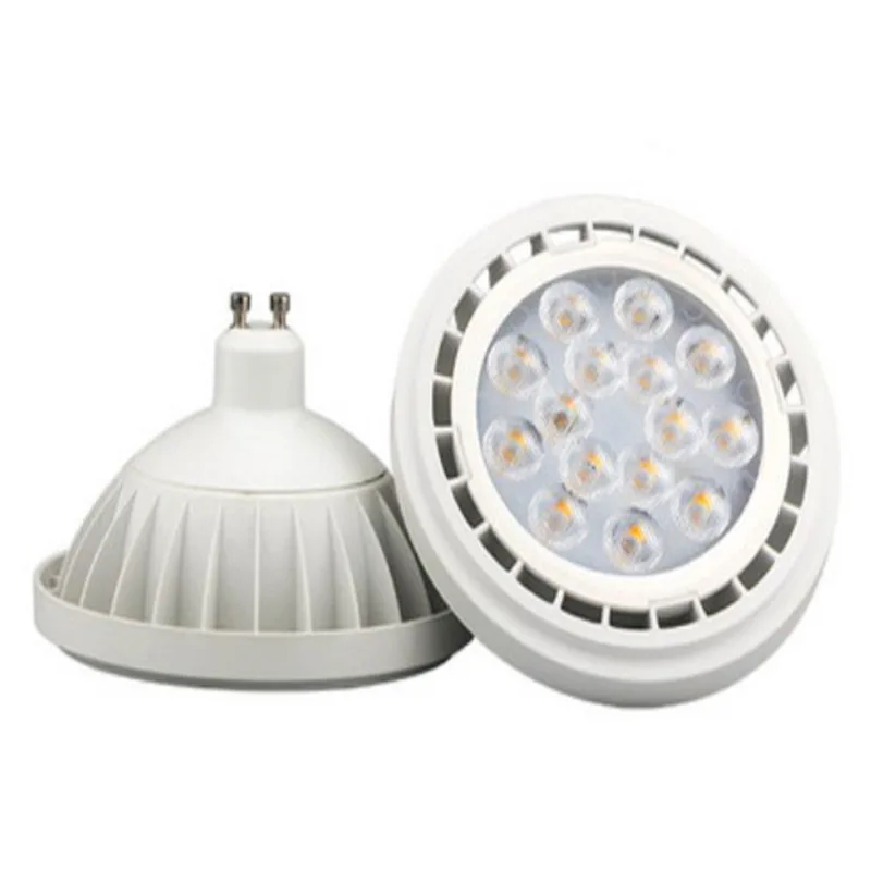 

Dimmable G53 GU10 LED AR111 lamp SMD3030 12w 15w QR111 ES111 LED spotlight Grille light AC85-265V