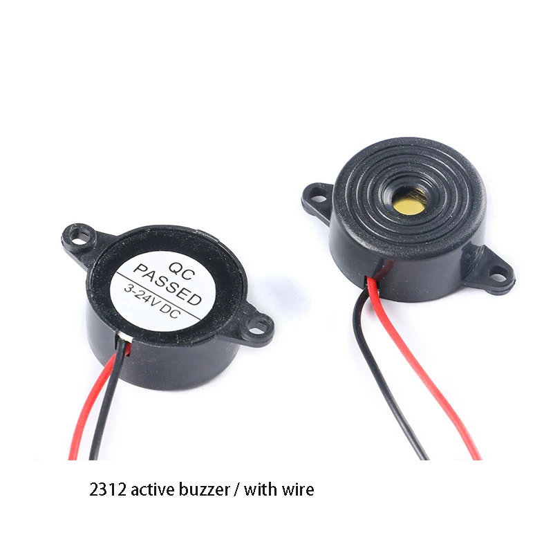 10PCS 2312 4216 Active buzzer alarm 3-24V electromagnetic universal buzzer speaker anti-theft device 3-24V