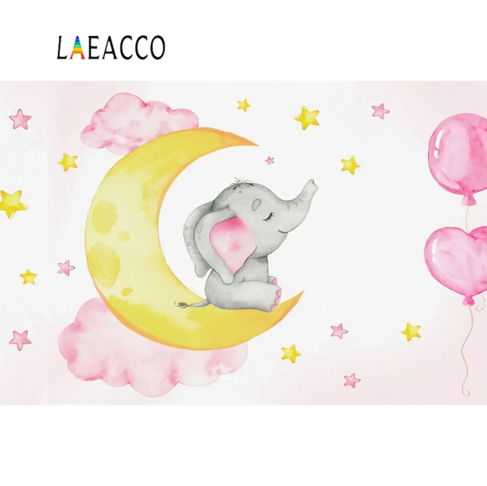 Sữa Tắm Cho Bé Voi Phông Nền Chụp Ảnh Đảng Chevron Sọc Poster Photocall Chụp Ảnh Nền Cho Studio Ảnh