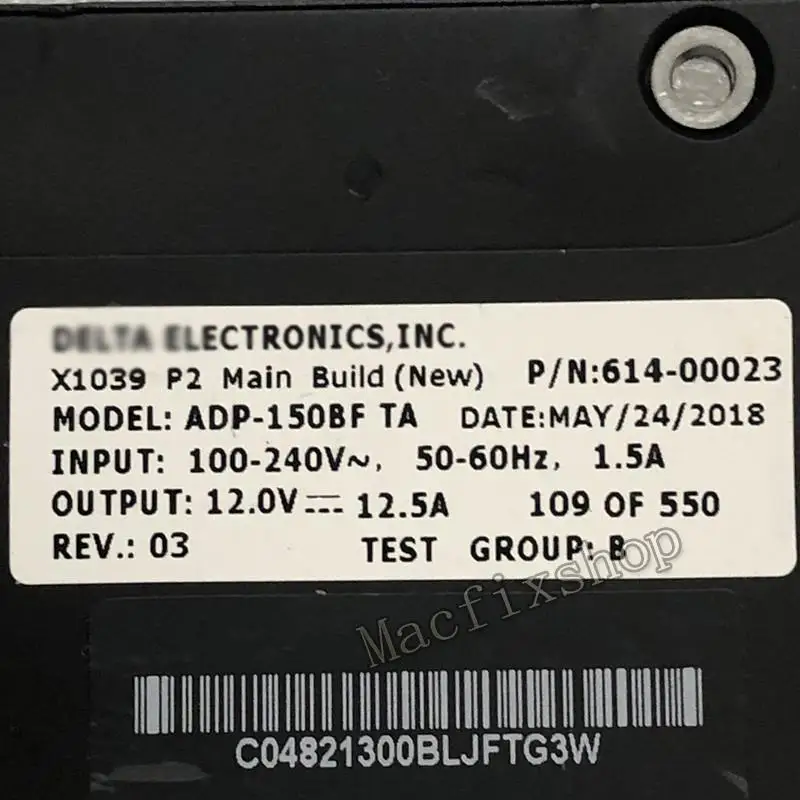 Nuovo alimentatore A1993 da 150W per scheda di alimentazione Mac Mini A1993 ADP-150BF T 614-00023 12V 12.5A fine anno 2018