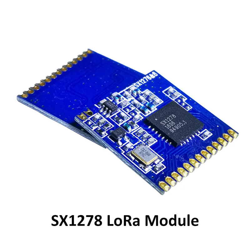 GWS LORAWAN-Módulo LoRa RF de 433mhz, receptor de comunicación de larga distancia SX1278, transmisor SPI LORA IOT, antena de 433MHz, 2 uds.