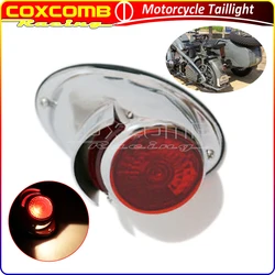 Sidecar Rear Fender Mudguard Light For BMW M1 M1M M1S M72 R12 R75 R51 R61 R66 R71 K750 Motorcycle Chrome Taillight Brake Lamp