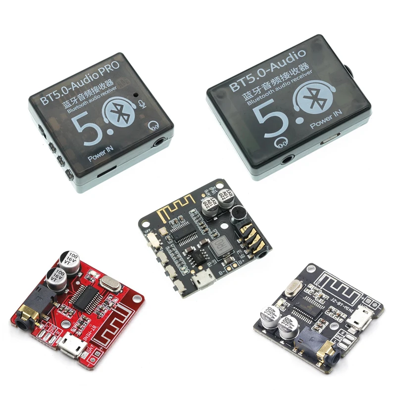 Mini Bluetooth 5,0 Decoder Board Audio Empfänger BT 5,0 PRO MP3 Verlustfreie Player Wireless Stereo Musik Verstärker Modul Mit Fall