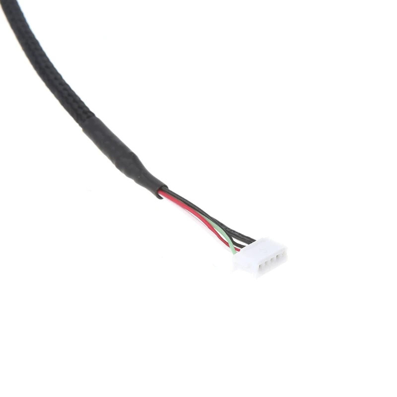 781E USB Mouse Cable Nylon Braided Line Replacement Repair Accessory for G5 G500 Mouse Fast Transmission