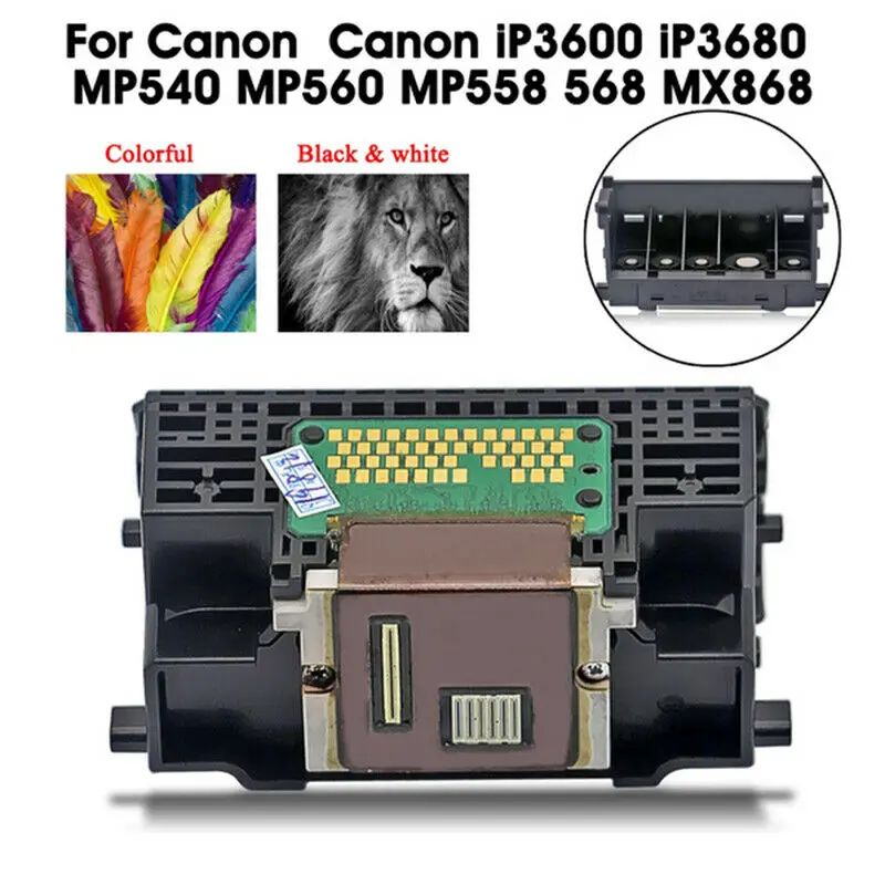 Full Color QY6-0073 do Cabeçote de Impressão Para Canon MP558 MP568 IP3680 IP3600 MP620