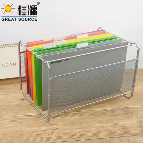 Makeasy F/C 서스펜션 폴더 홀더 금속 메쉬 홀더 사무용품(W39*D28.5*H24.5cm)