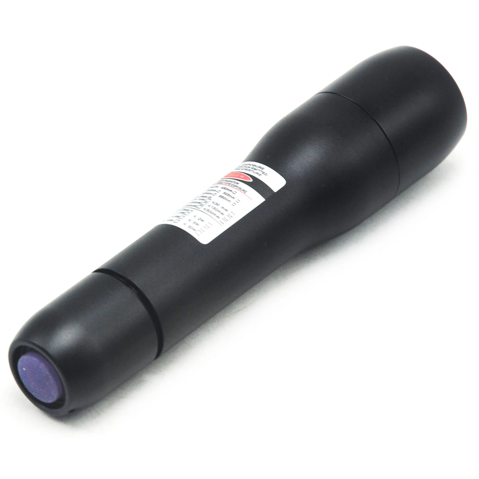 488nm Cyan-Blue Dot Ray Laser Pointer Waterproof Focusable Handheld Flashlight