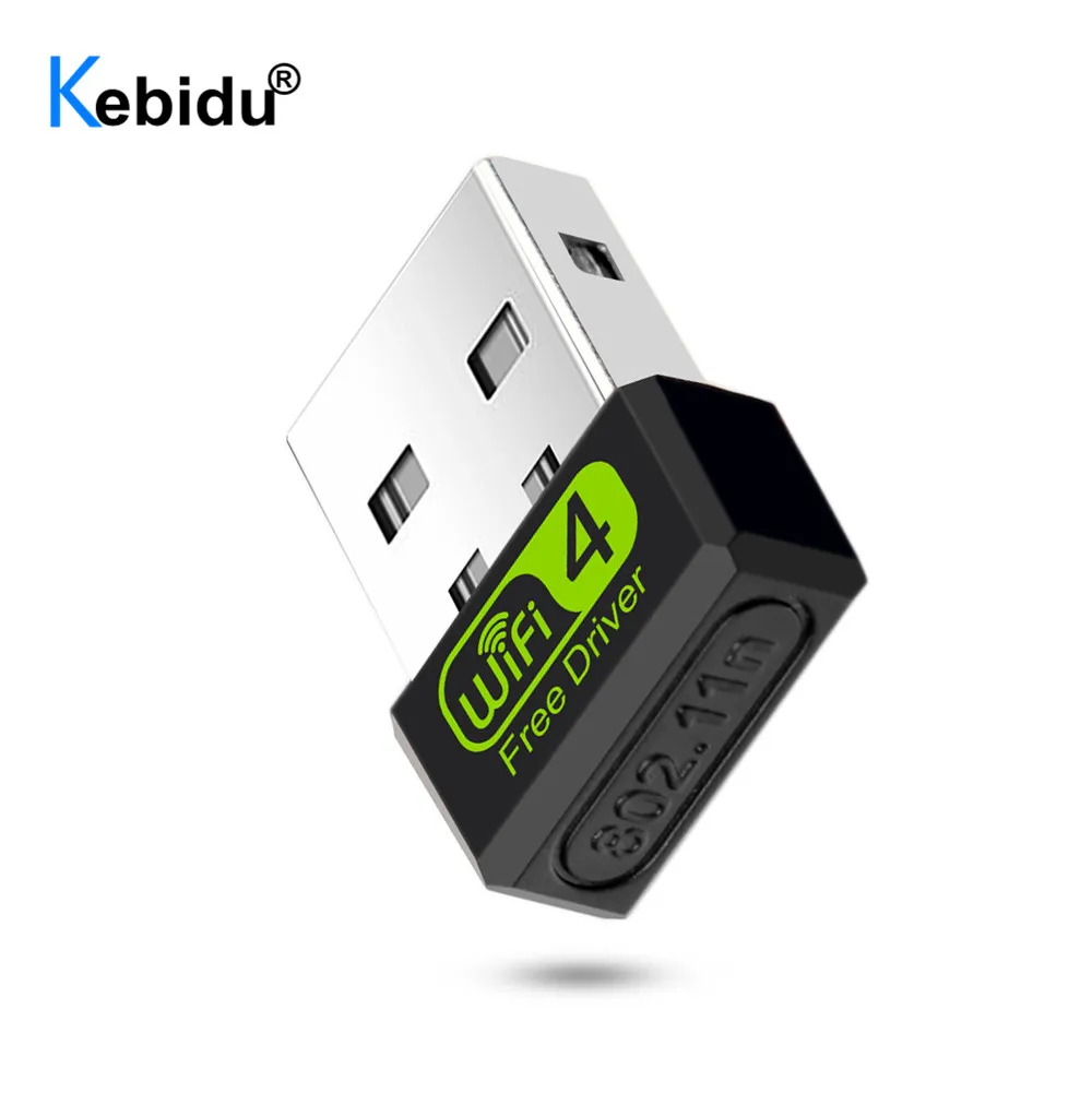 미니 USB 와이파이 어댑터, PC USB 이더넷 와이파이 동글, 2.4G 네트워크 카드 안테나, 데스크탑용 와이파이 수신기, 150Mbps