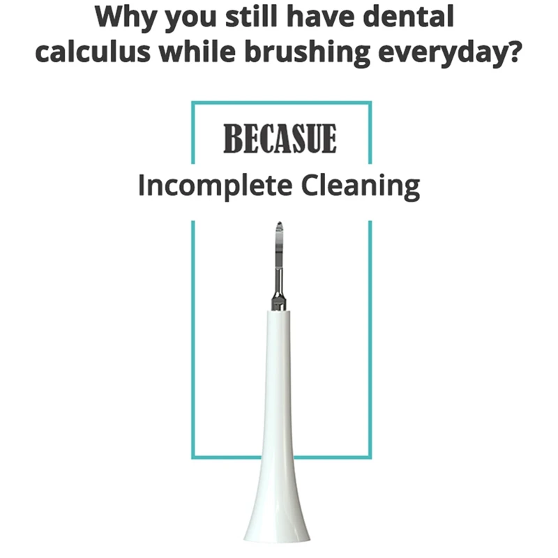 Ultrasonic Scalerเคล็ดลับHandpieceสำหรับXiaomi Soocasไฟฟ้าแปรงสีฟันลบCalculus Plaqueฟันคราบ
