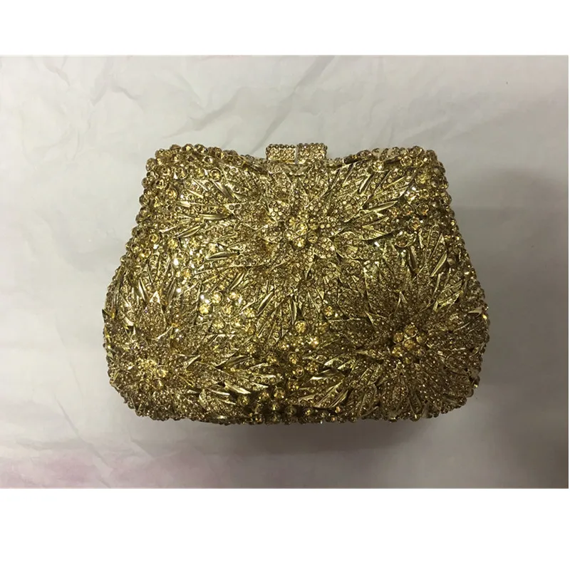 

New Women Crystal Prom Clutch Purse Female Prom Purse Bridal Shoulder Bag Womens Handbags Rhinestone Evening Bags High Quality