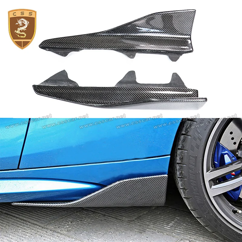 2014-2019 side skirt Fit For BMW-M series 2 series M2 F87 Change MP Style Carbon Fiber side skirts auto body parts 00489