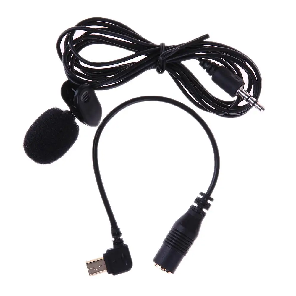 Professional Mini USB Microphone With Clip High Sensitivity External Mic Stereofor GoPro Hero 3/3+ Camera USB Microphone