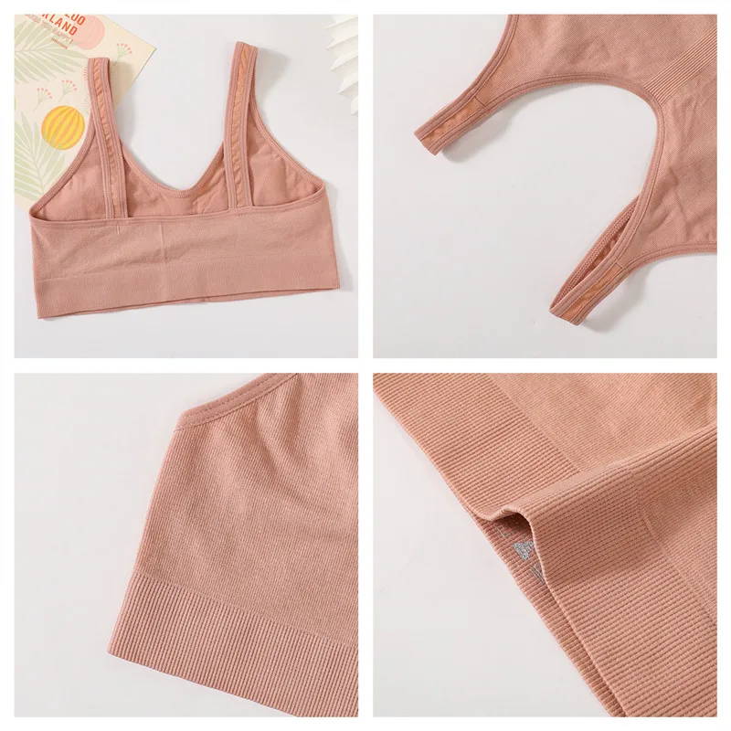 Vrouwen Tube Top Geribbeld Beha Naadloze Ondergoed Vrouwelijke V-hals Bralette Crop Top Zachte Ademend Beha Sexy Lingerie Bandeau Bras