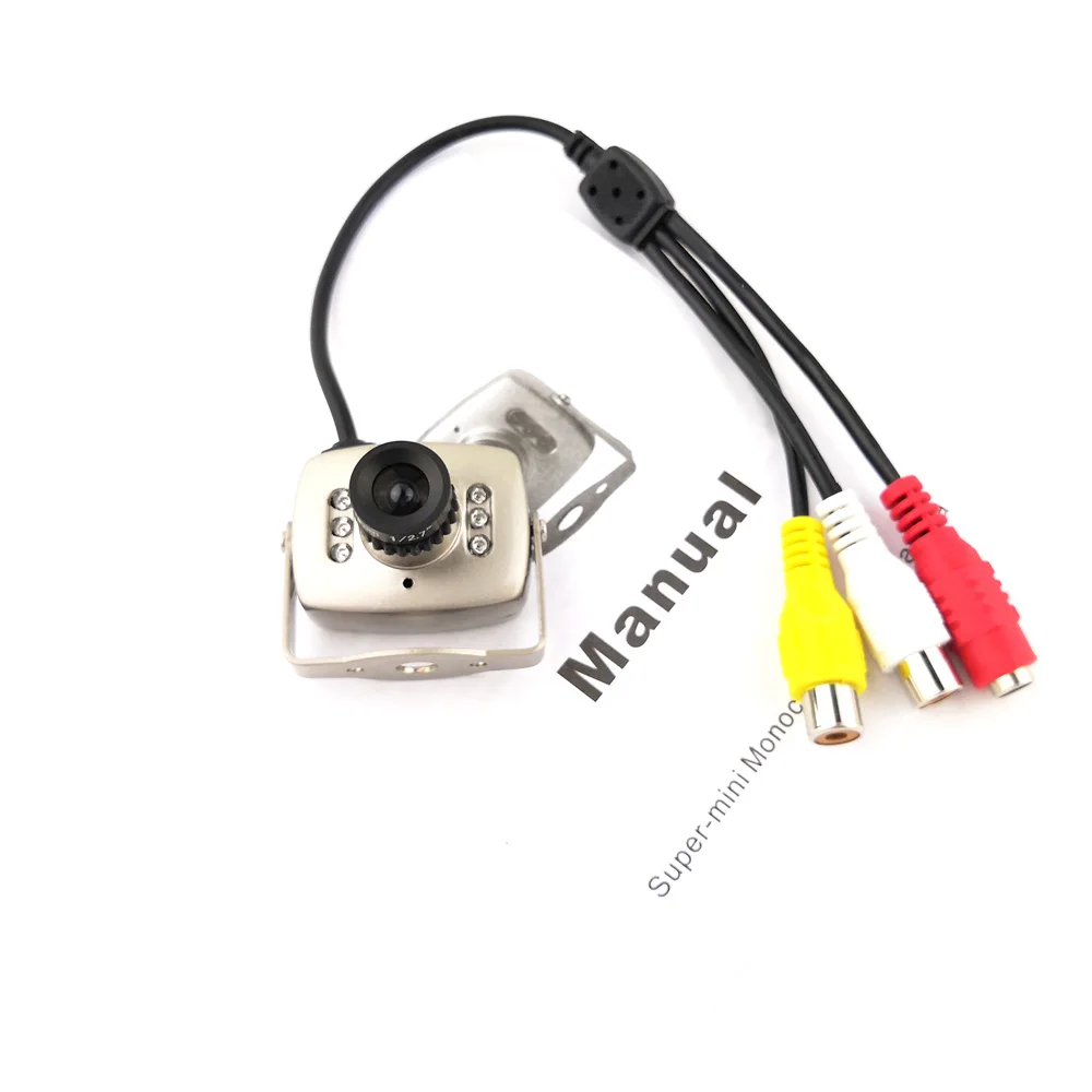 REDEAGLE 홈 아날로그 보안 카메라 미니 박스 600TVL CMOS 보드 940nm IR 나이트 비전 카메라 2.8/3.6/6mm 렌즈 208C