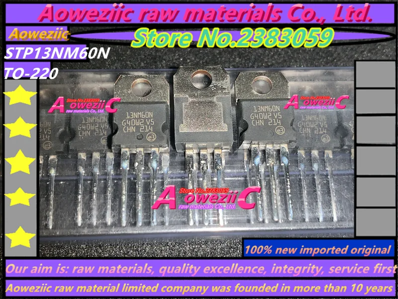 100% جديد المستوردة الأصلي STP13NM60N 13NM60N STP15NM60ND 15NM60ND STP36NF06L P36NF06L STP80NF55-06 / 08 P80NF55-06 P80NF55-08