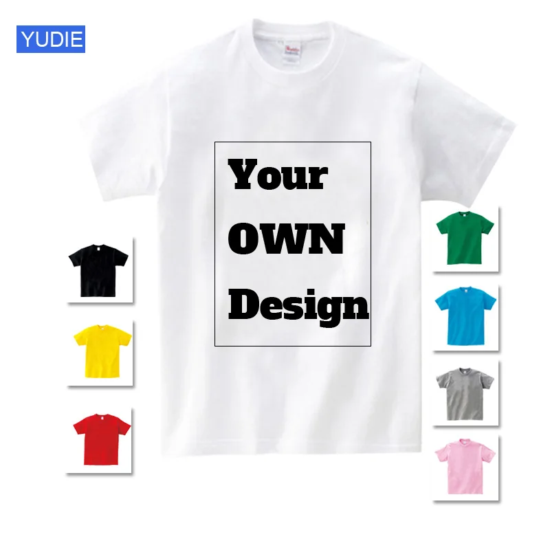 family t shirt custom photo text logo Customized Shirt kids tees Baby birthday t shirt Design T-shirts Boy Girls children white